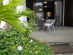 Superior-Apartment, 2 Schlafzimmer | Terrasse/Patio