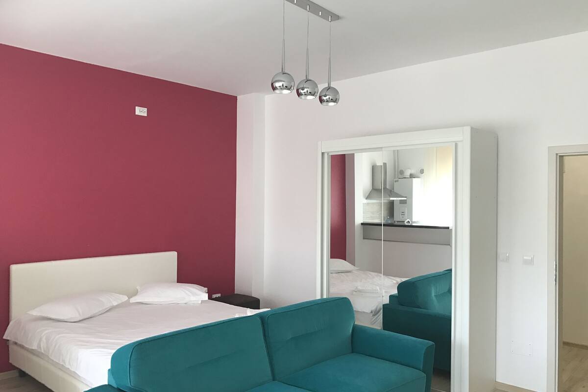 Studio – deluxe | 1 soverom, minibar, skrivebord og lydisolert