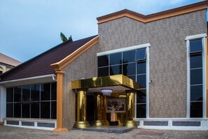 Fassade der Unterkunft