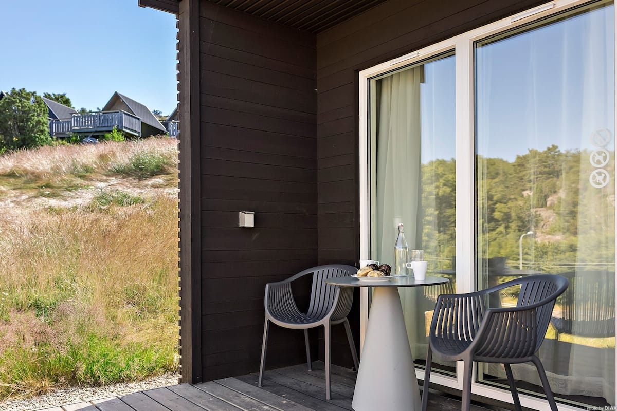 Classic Cabin, 1 Double Bed, Private Bathroom | Terrace/patio