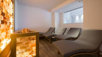 Een sauna, een Turks bad/hammam
