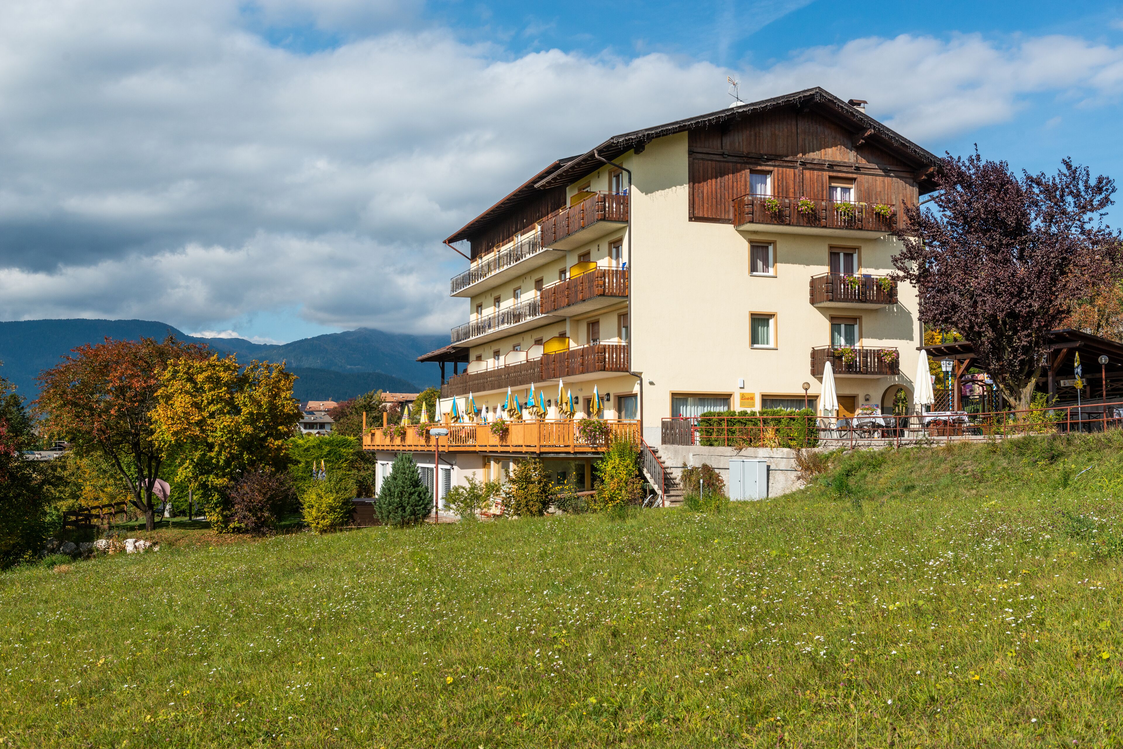 Fassade der Unterkunft