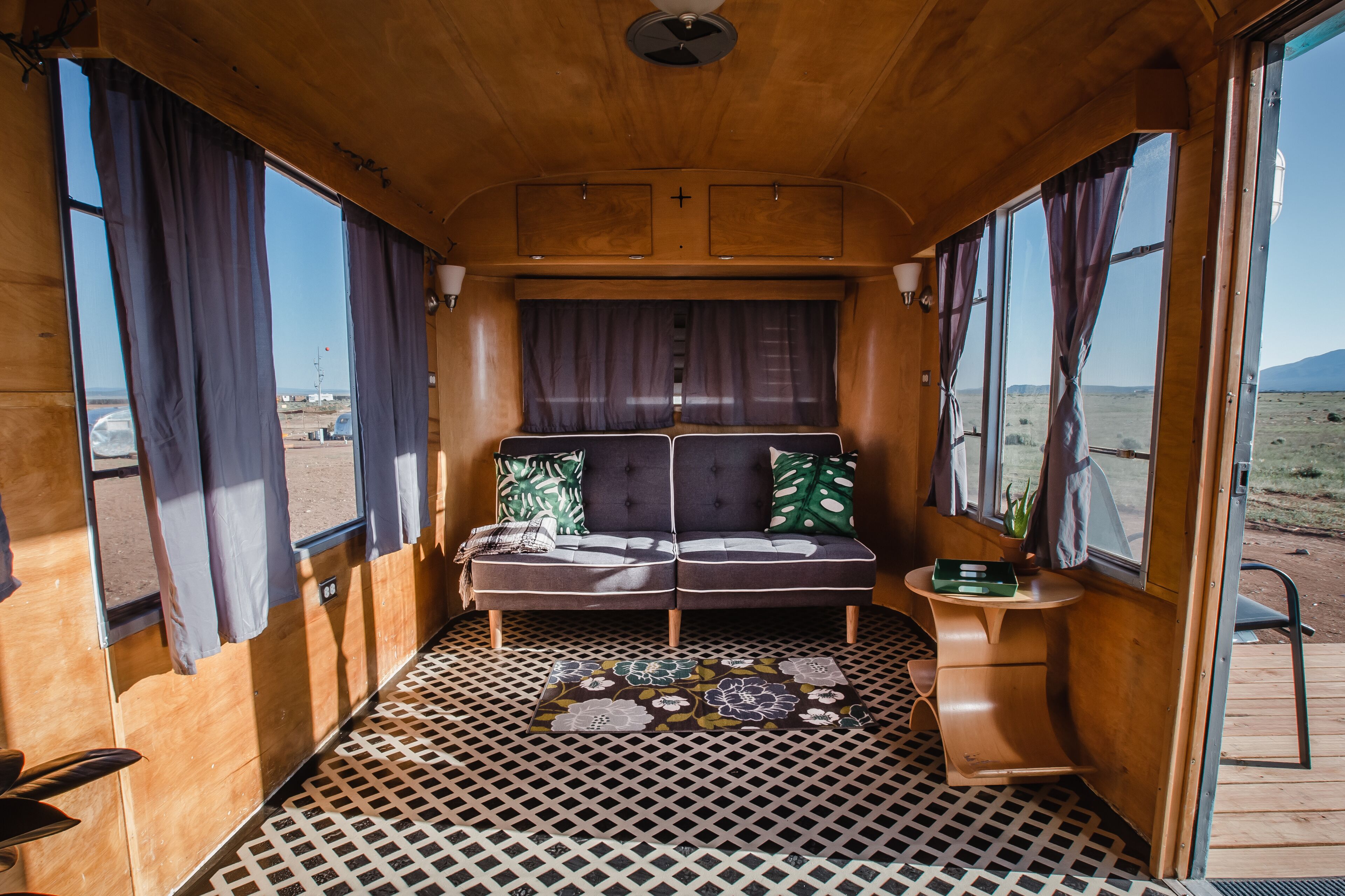 room (judd 35' 1953 vagabond) | 1 bedroom, individually decorated, individually furnished, free wifi