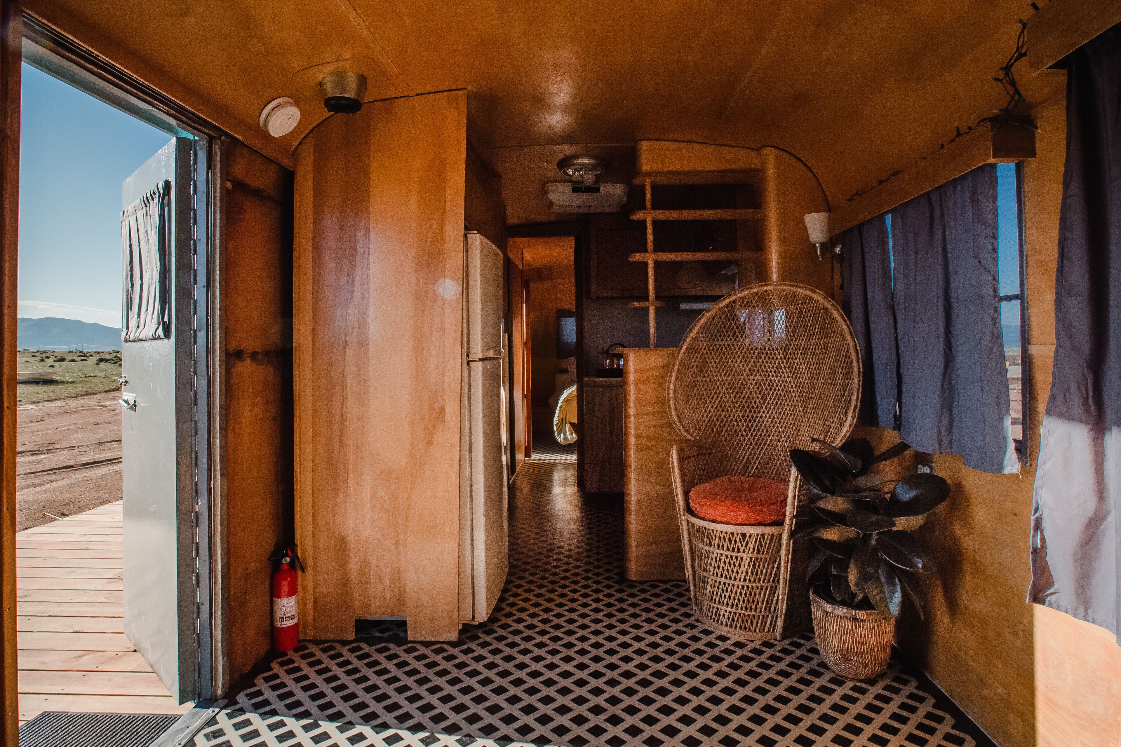 room (judd 35' 1953 vagabond) | 1 bedroom, individually decorated, individually furnished, free wifi