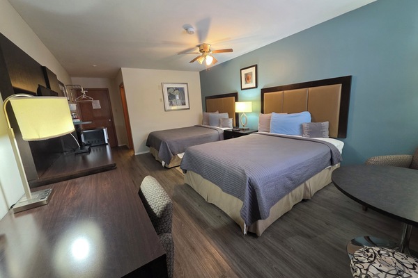 Deluxe Room, 2 Queen Beds | Individually decorated, individually furnished, soundproofing