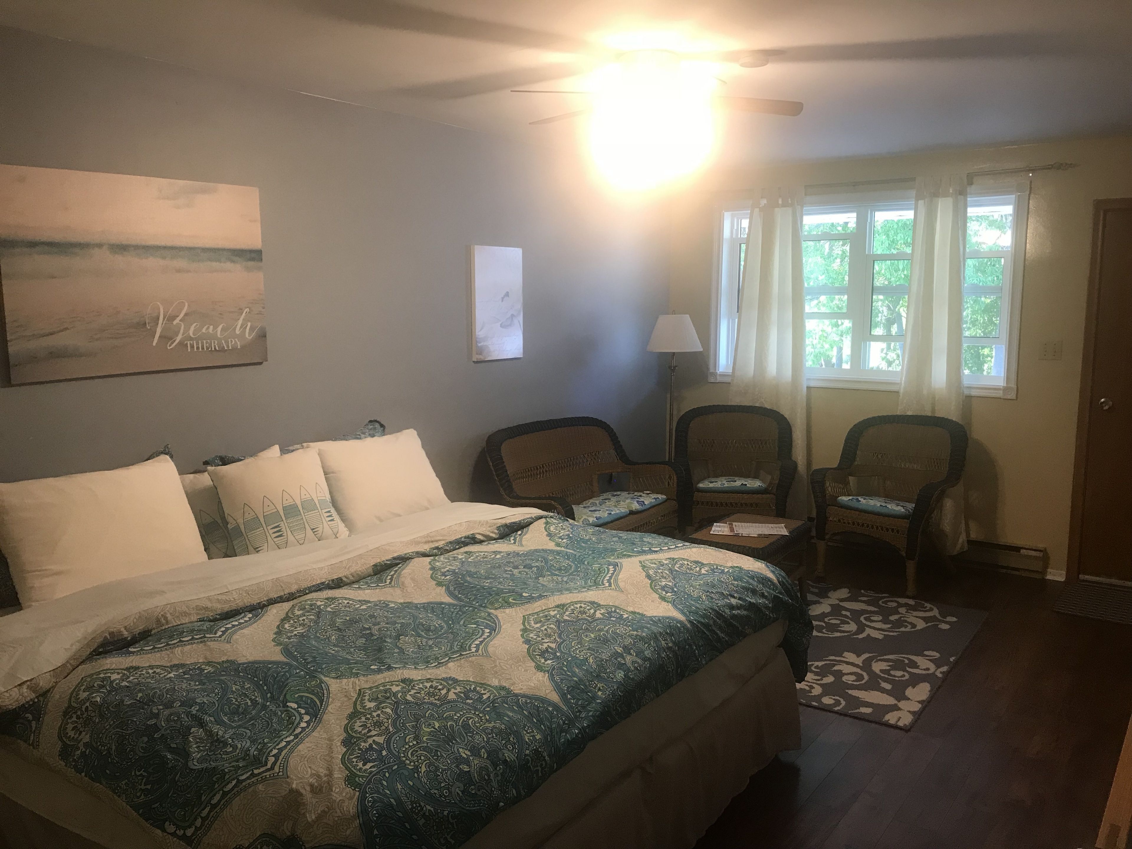 Individually decorated, individually furnished, soundproofing