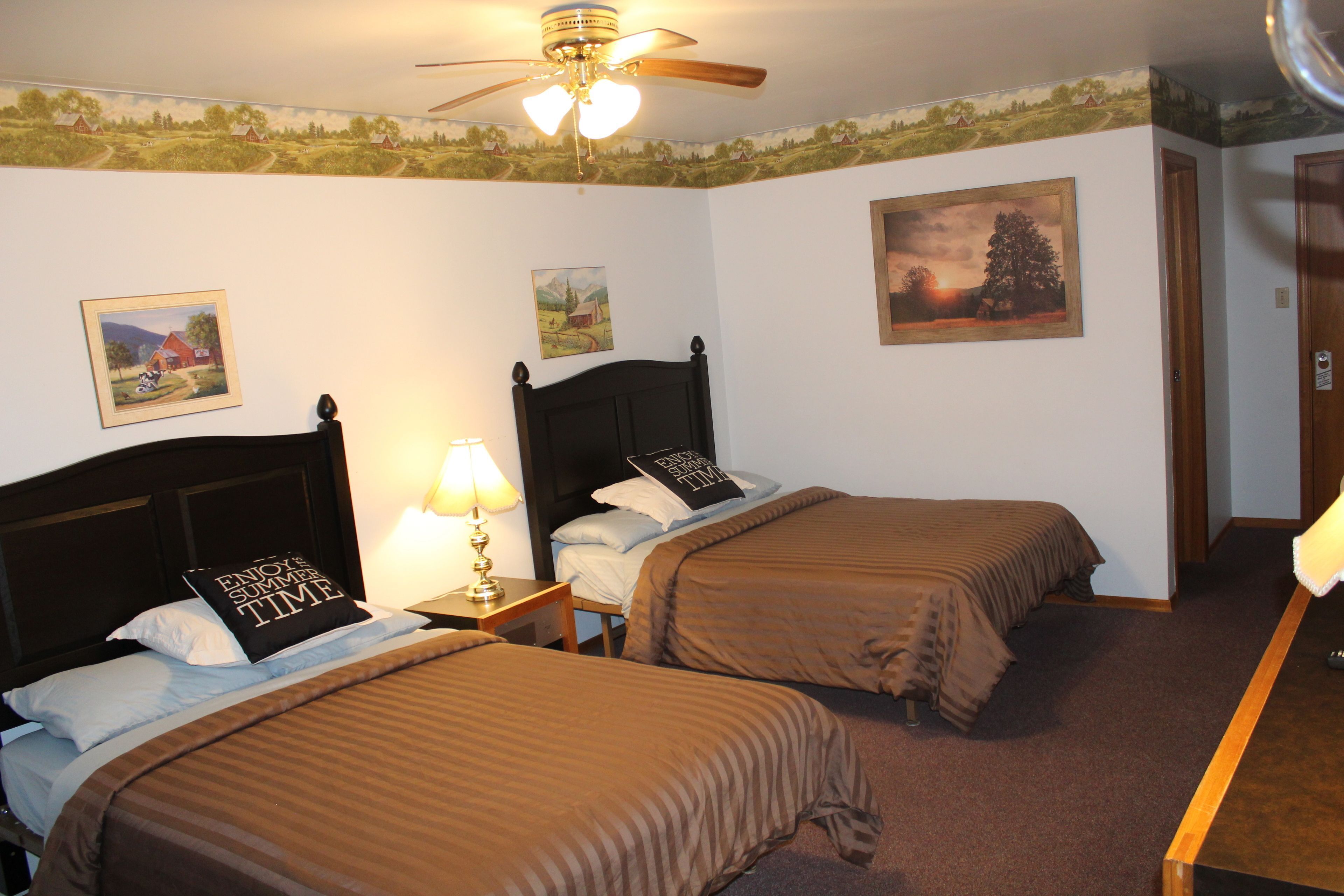 Individually decorated, individually furnished, soundproofing