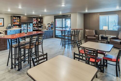 Sala de estar en el lobby