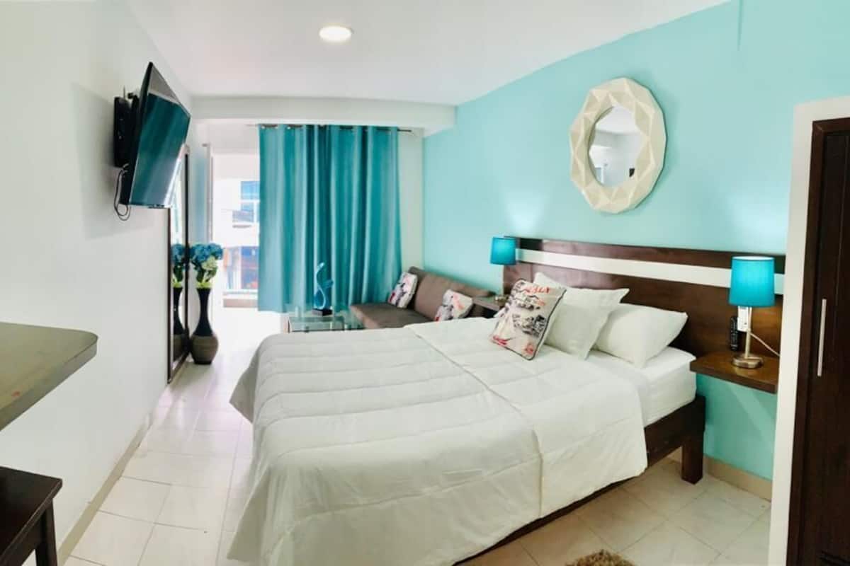 Apartment, 1 Double Bed, Balcony | In-room safe, desk, blackout drapes