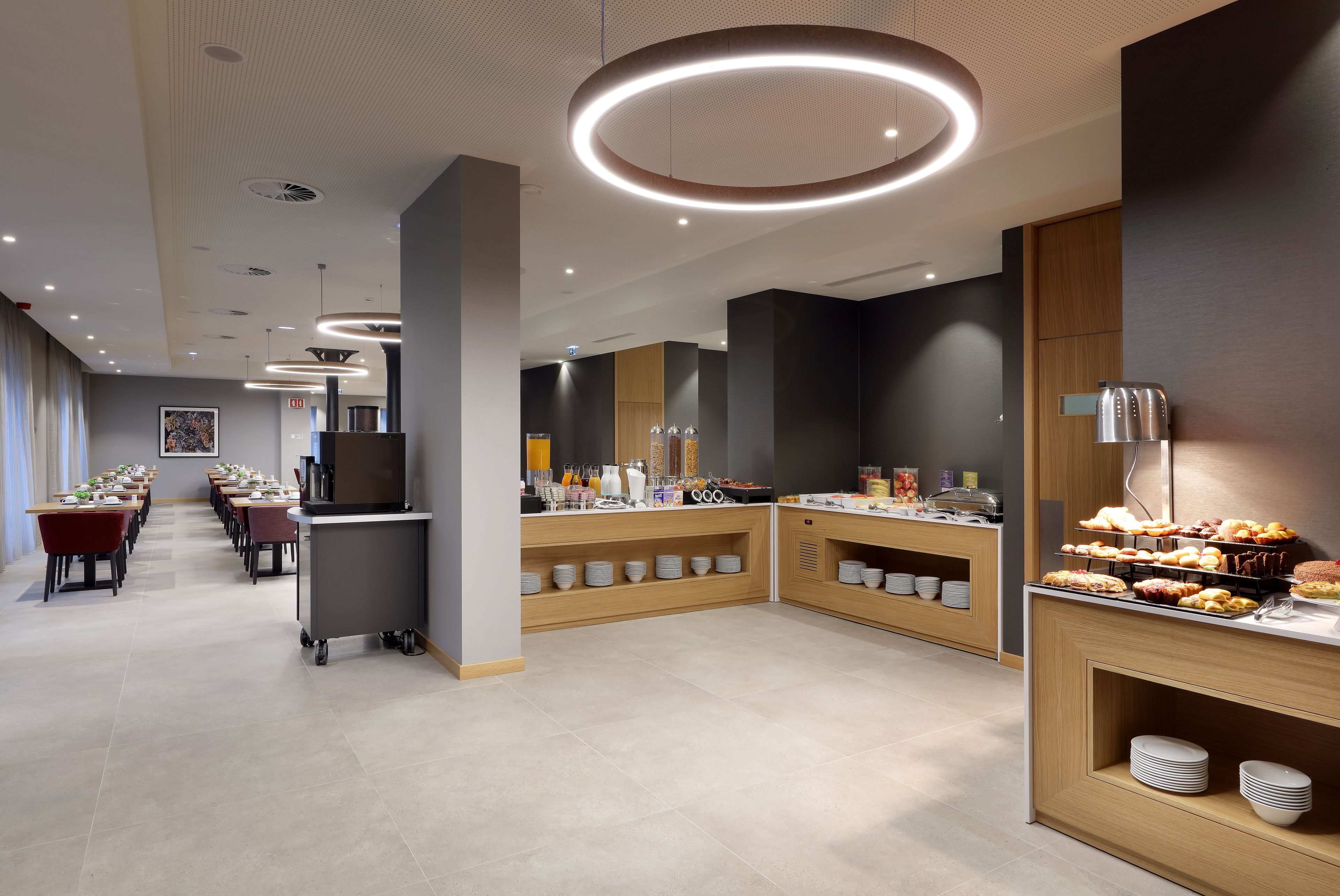 Daily buffet breakfast (EUR 12 per person)