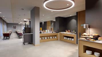 Daily buffet breakfast (EUR 12 per person)