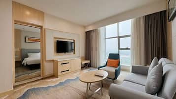 1 habitación, ropa de cama de alta calidad y minibar