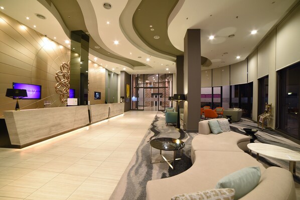 Lobby sitting area
