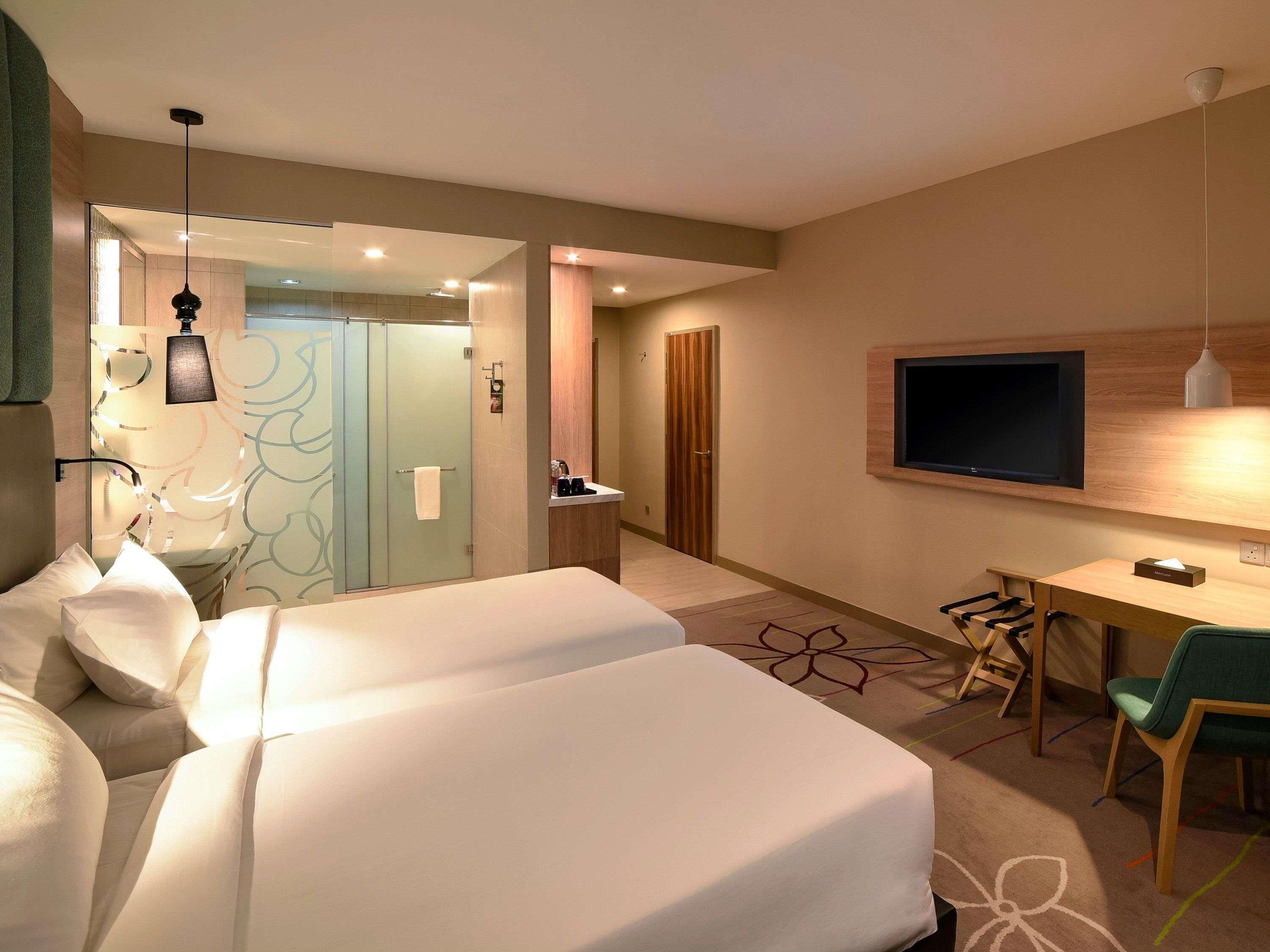 Minibar, in-room safe, desk, blackout curtains