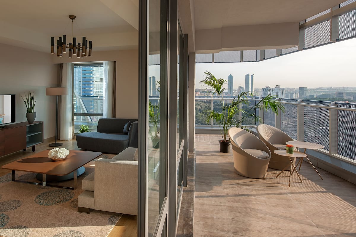 Executive Room, 2 Bedrooms | Balcony view
