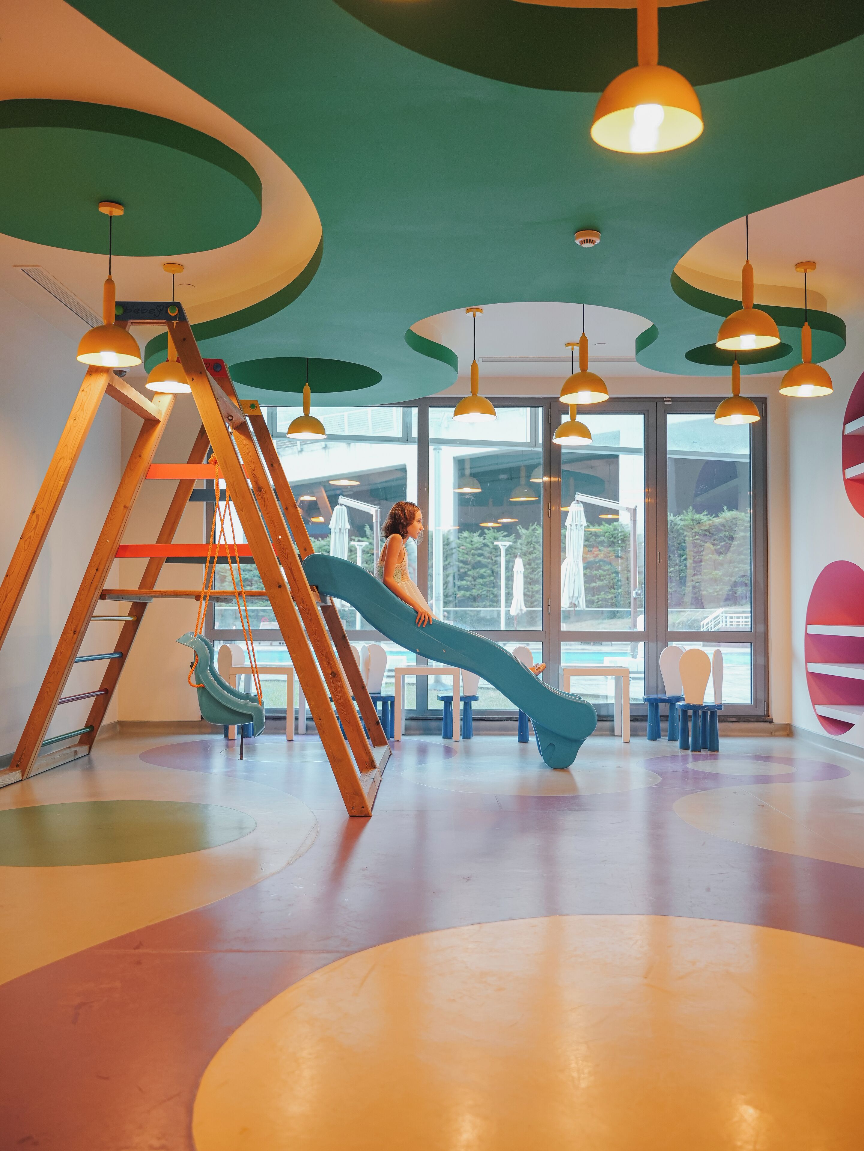 Innen-Kinderspielplatz