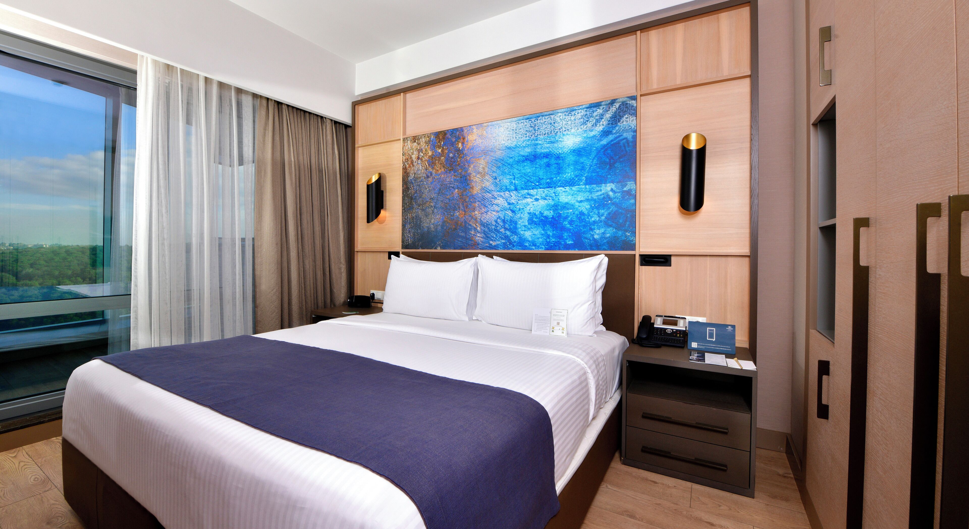 Down comforters, in-room safe, desk, laptop workspace