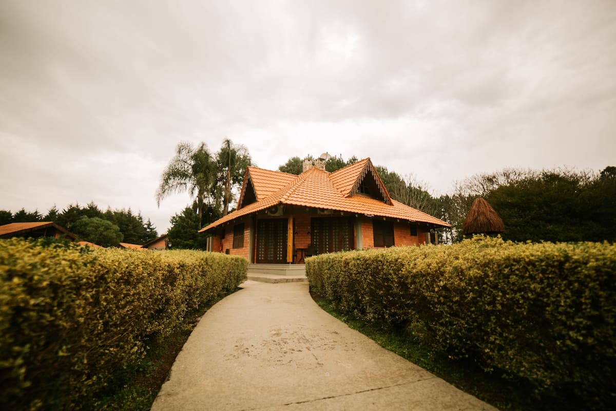Standaard chalet | Luxe beddengoed, pillowtop-bedden, een minibar, individueel gedecoreerd