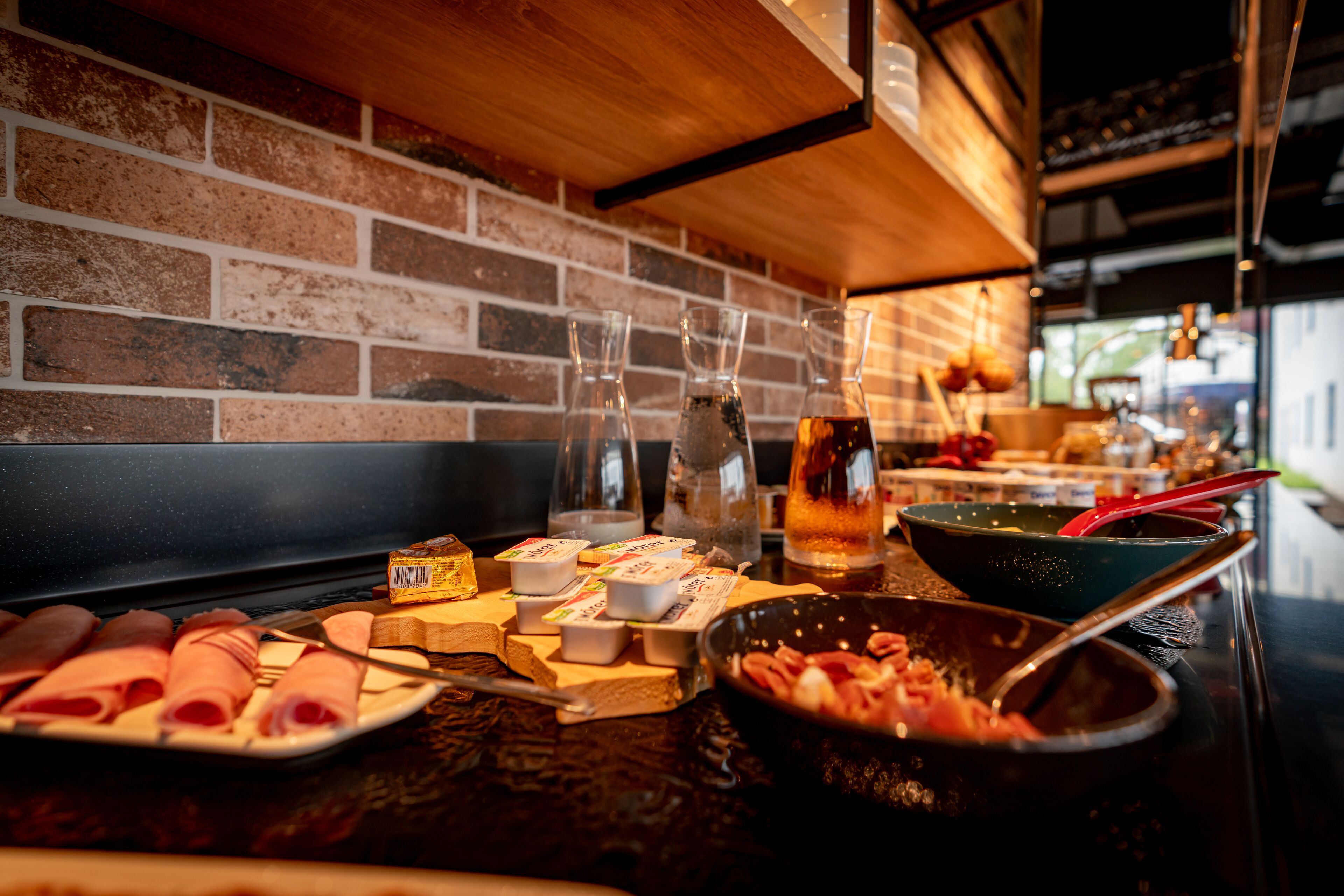 daily buffet breakfast (eur 11.5 per person)