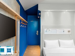 1 chambre, bureau, rideaux occultants, chambres insonorisées
