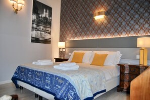 Premium bedding, in-room safe, blackout curtains, iron/ironing board - Navona Residenza de Charme (Rome)