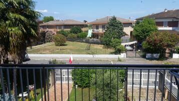 Deluxe Triple Room, Balcony, Garden View | View from room