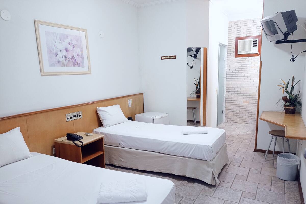 Standard Twin Room, 2 Twin Beds | WiFi (free), bed sheets