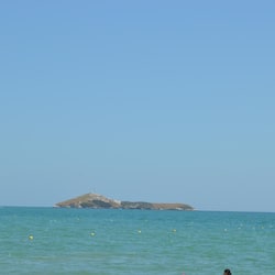 On the beach
