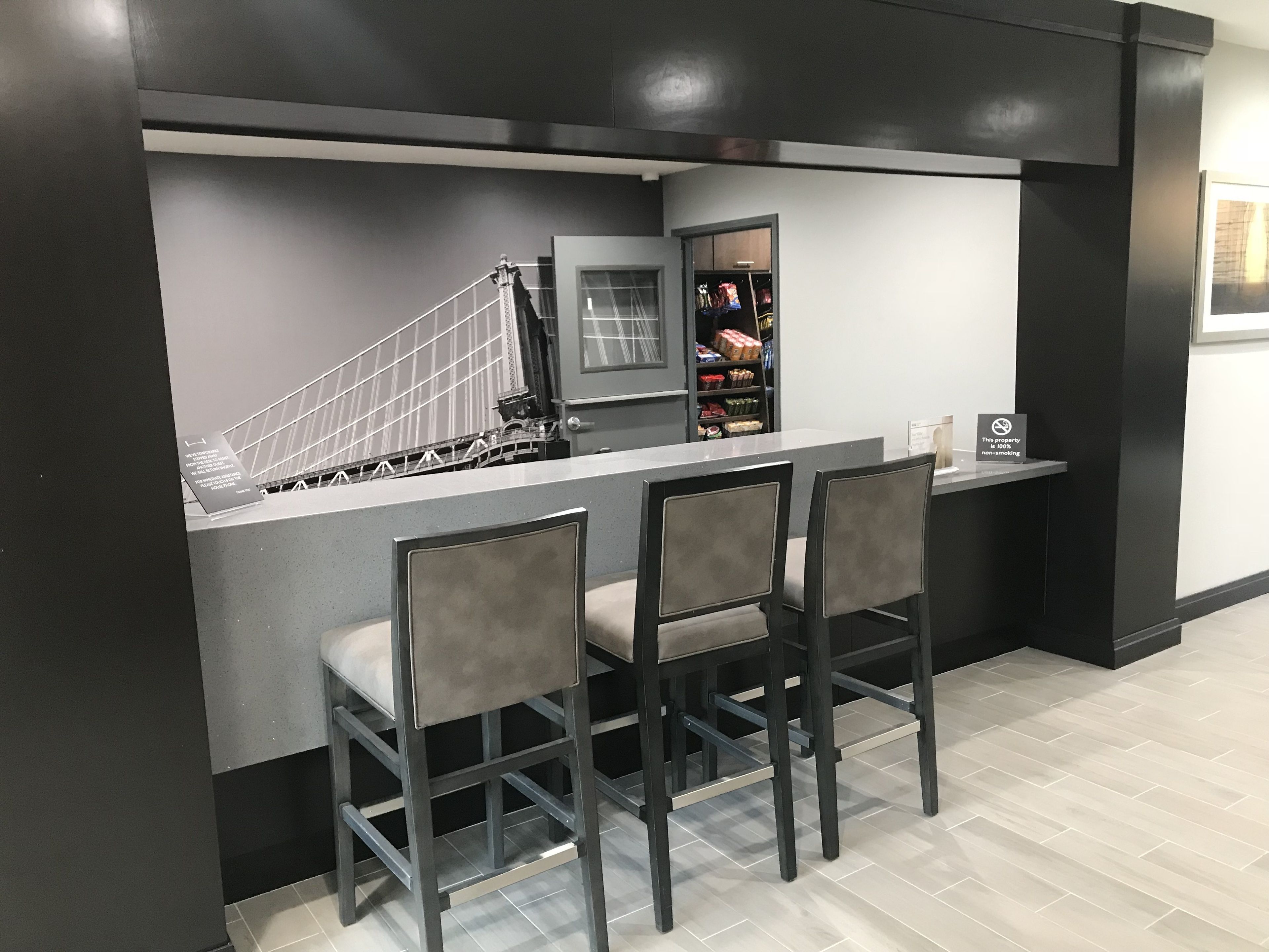 check-in/check-out kiosk