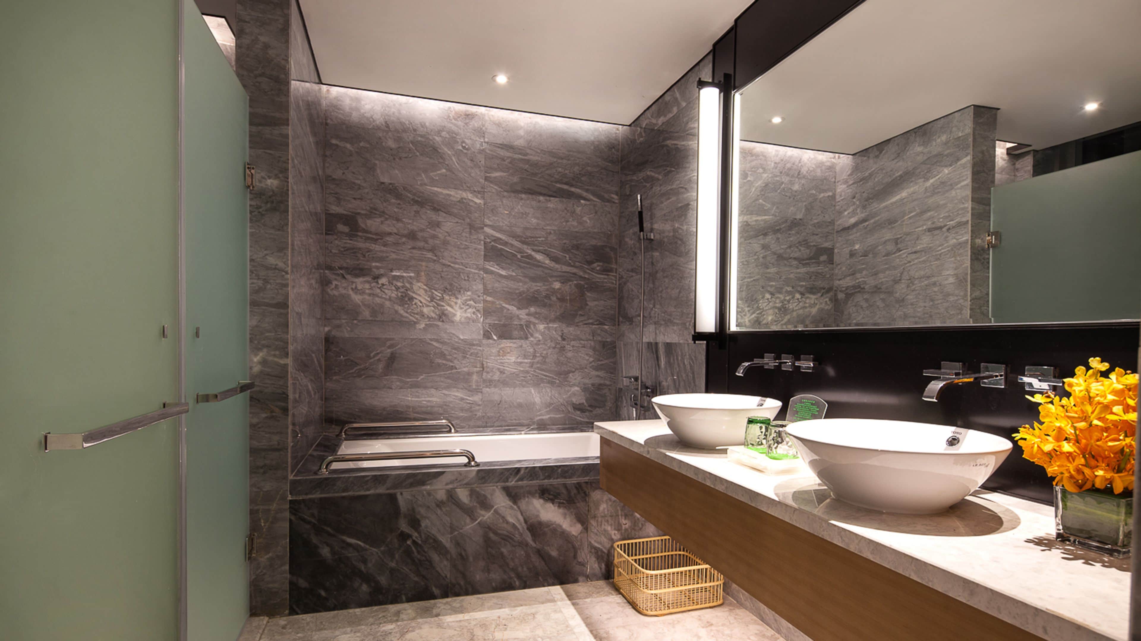 suite, 1 bedroom, lake view (living area) | 1 bedroom, premium bedding, down duvets, minibar