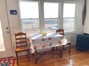 Dining - WATERFRONT COTTAGE WITH PRIVATE BEACH! On Beach Point in Truro... Not a condo... (Truro)