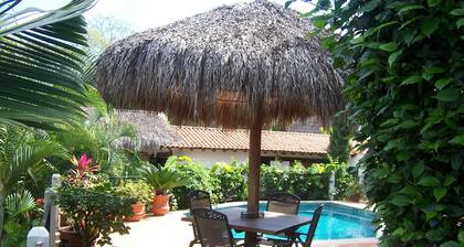 Charming Villa, across the street from the beach with view of the Sierra Madres
