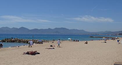 Appartement Loft - plage Ă 100 mĂštres, proche Palais des Festivals