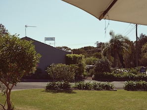 Blick auf den Garten