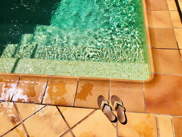 Alberca al aire libre 