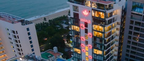Mặt tiền nơi lưu trú