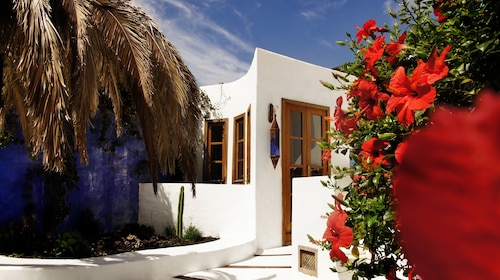 Spacious, charming vacation apartment with private garden in historic FINCA