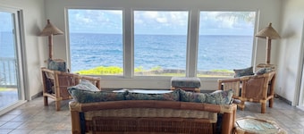 Oceanfront Home w/Private Pool. USA Military & Fire - Repeat Guest Discount!