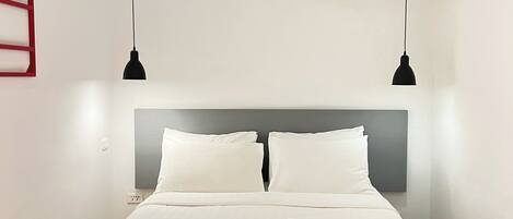 Double Room, Shared Bathroom, No View.