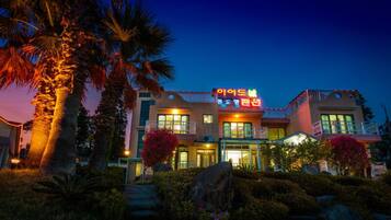 Front of property - evening/night