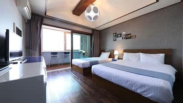 Camera Deluxe con 2 letti singoli, 1 camera da letto | Insonorizzazione, Wi-Fi gratuito