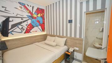 Habitació doble superior, 1 llit doble (First Class) | Roba de llit d'alta qualitat i wifi gratuïta