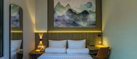 Premium bedding, free WiFi