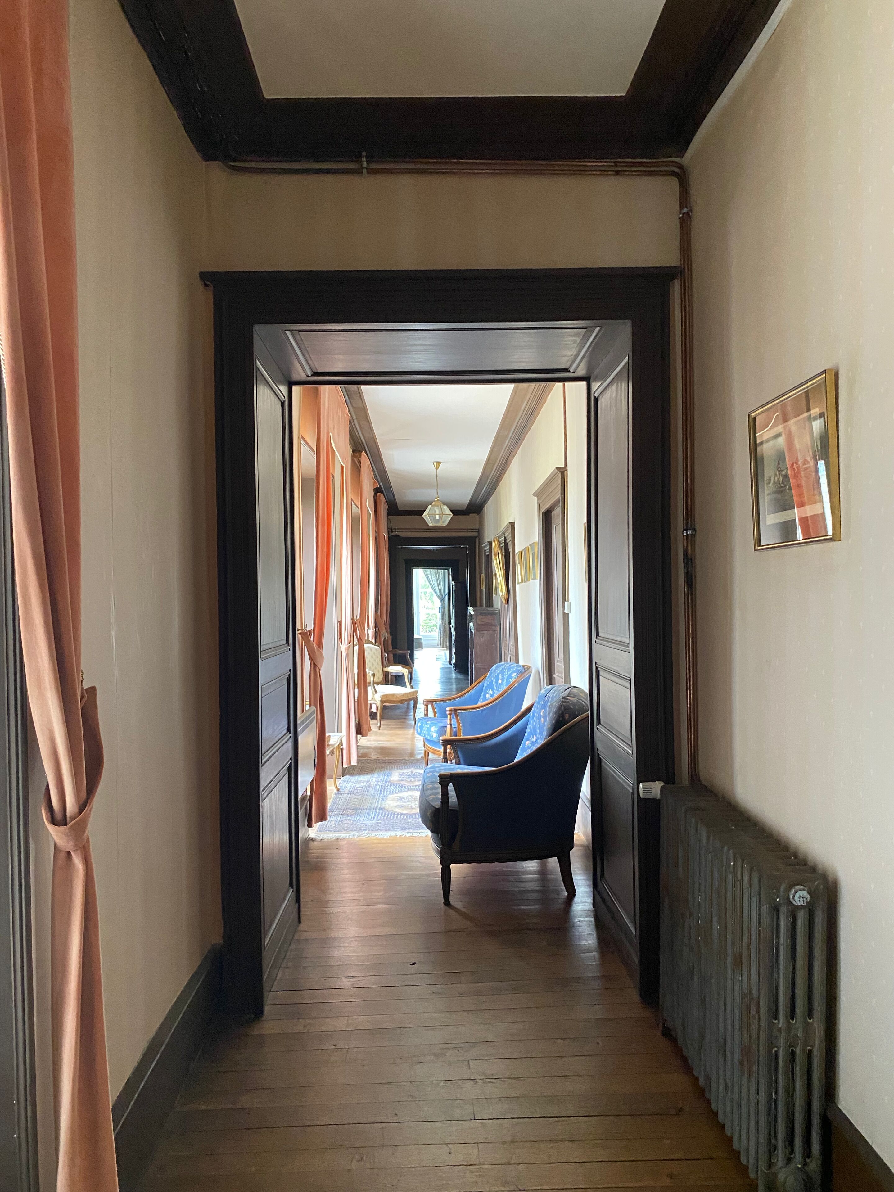 华丽双人房 | 起居区 | 壁炉