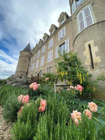 Garden. Château de Blet