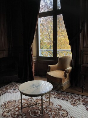 Garden view - Château de Blet (Blet)