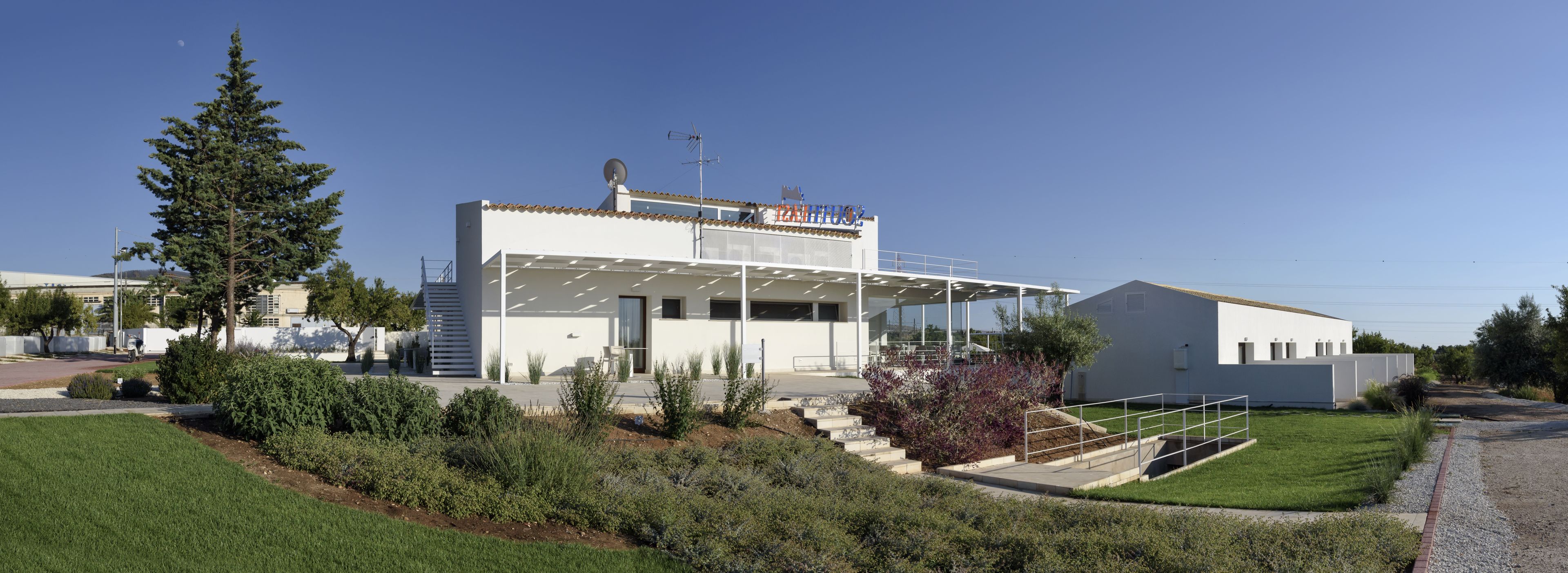 Façade de l’hébergement