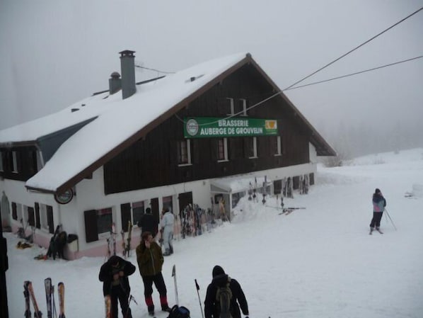 Façade de l’hébergement