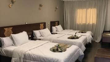 City Triple Room, 1 Bedroom, City View | 2 bedrooms, minibar, in-room safe, desk