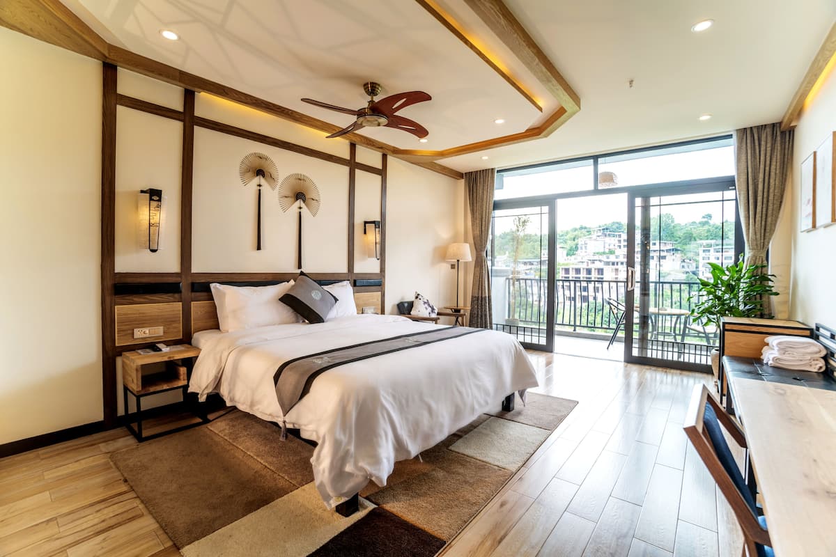1 Schlafzimmer, hochwertige Bettwaren, Minibar, Zimmersafe